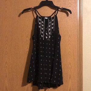 Flowy Razorback tank top